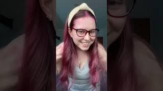 Since you won’t see the pink hair in a vlog here it is in short.