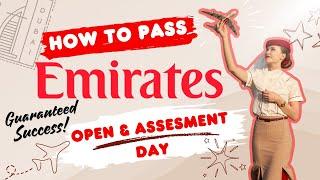 How to Pass Emirates Open Day & Assessment Day 2024 | Group Assessment Examples & Tips for Success