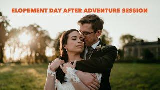 Elopement Adventure Day After Session | Elope In Ireland | Elopement Videographer