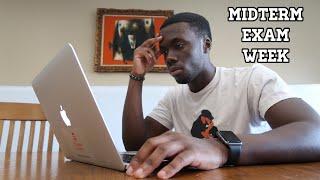 Midterm Exam Week Vlog | Study, Work, Sleep, Repeat