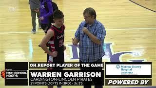 MVP: Cardington Lincoln's Warren Garrison vs Mt  Gilead