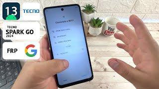 Eliminar Cuenta de Google Tecno Spark Go 2024 | Android 13 | Actualizado