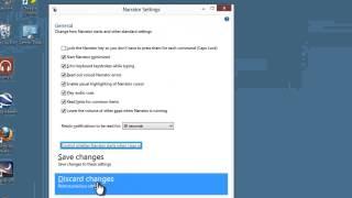 Windows 8 Pro Tutorial 17 - Narrator Text To Speech Screen Reader - Assistive Tech 8 - TTS