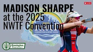 Madison Sharpe at the 2025 NWTF Convention