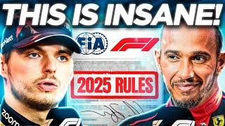 F1 Drivers GO NUTS After F1’s NEW 2025 RULES & What They CHANGED Is SHOCKING!