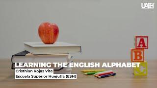 Learning the English alphabet