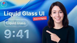 Figma Liquid Glass Effect | Apple Style UI Design Tutorial (macOS 26 Look)