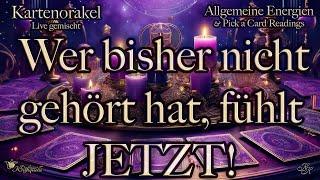  Wer bisher nicht gehört hat, fühlt JETZT! #tarot  #orakel