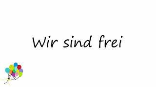 Berge - Wir sind frei (Lyrics video)