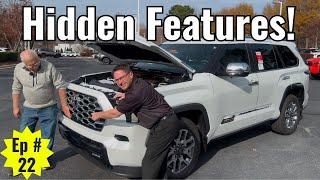 Hidden 2025 Toyota Safety Systems, Sensors, Radars, and Secret Screeens