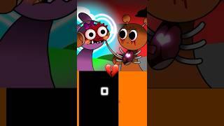 Love Story of Pinki and Oren...  | @GummyDoraAni | Bouncing Square #sprunki