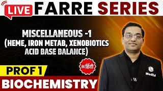 Hemoglobin Metabolism & Iron Metabolism | Farre MBBS 1st Year | FARRE Series