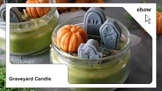 Halloween House: Graveyard Candle