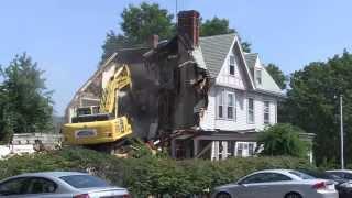 Mackey Funeral Home Demolition - Danvers, MA