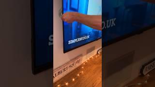 65” Samsung TV unboxing & installation with Home Cinema Audio System & Sonos! #tvinstallation #tv