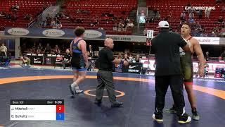 130 Kg Final Jacob Mitchell Unattached Vs Cohlton Schultz Sunkist Kids Wrestling Club