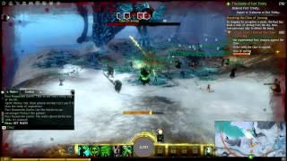 Guild Wars 2: Dragon Fight Jormag Necromancer POV