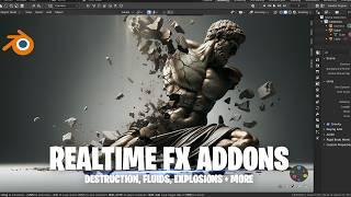 New blender Realtime fx addons