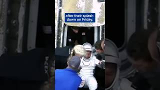 NASA astronaut rushed to hospital for undisclosed issue after returning to Earth #shorts