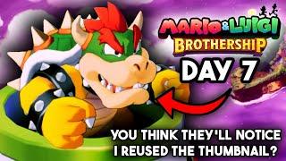 The Best Boss Fight in Mario & Luigi Brothership (Day 7)