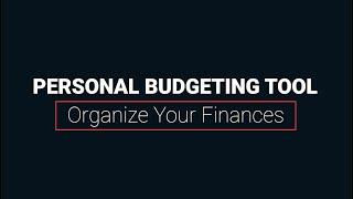 Personal Budgeting Tool - Instructional Guide!