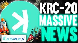 KASPA: THIS MONTH! (Kasplex KRC-20 Launch)