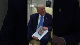 Journalist faces HARSH REBUKE by Donald Trump at the White House in a heated exchange #Gbnews