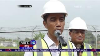 Presiden Joko Widodo Resmi Memulai Proyek Kereta Bandara Solo - NET16