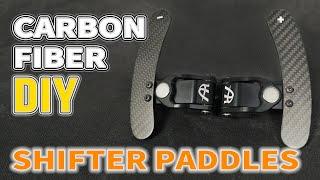 You can also make Dry Carbon Fibre Shifter Paddles. with Magnetic Shifter [DIY]