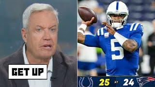 GET UP | "Anthony Richardson is KING of AFC South" - Rex Ryan reacts to Colts beat Patriots 25-24