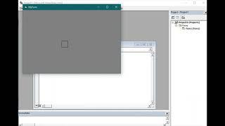 Change shape and color to background in Visual Basic 6.0