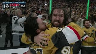 THE MOMENT THE GOLDEN KNIGHTS WON THE 2023 STANLEY CUP FINAL 