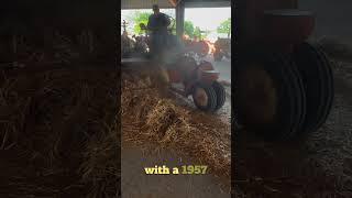 1957 New Holland Self Propelled Square Baler #haybalers #newholland #farmlife #farmequipment