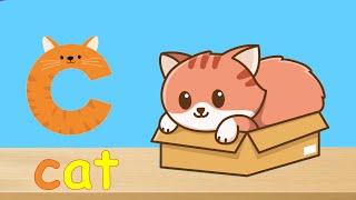 C for Cat Phonics Song | Kidzstation