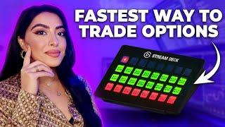 Fastest Way to Trade Options Using a Stream Deck - Day Trading Buttons