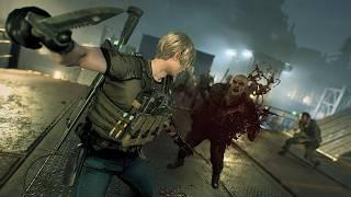 Tactical Leon destroys Los-Illuminados | RE4 Mercenaries The Docks