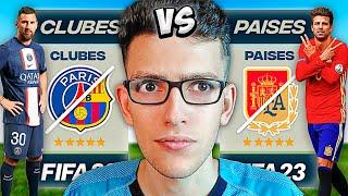 Enfrenté a CLUBES vs PAISES en FIFA