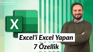 Excel 'i Excel Yapan 7 Özellik | Oğuzhan ÇOLAK