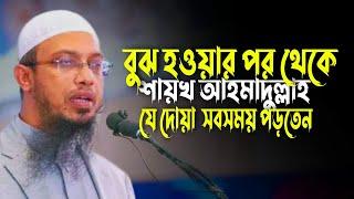 বুঝ হওয়ার পর থেকে শায়খ আহমাদুল্লাহ যে দোয়াটি সবসময় পড়তেন! শায়খ আহমাদুল্লাহ | Sheikh Ahmadullah Waz