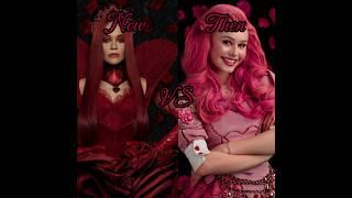 Descendants then VS now #riseofred #descendants #vks #fypシ゚viral #shortsfeed #disney #red #foryou
