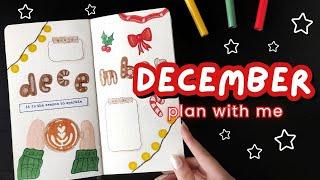 PLAN WITH ME | December Bullet Journal Setup 