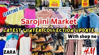 Sarojni Nagar Market Delhi | Latest Sarojni Winter Collection With Shop No | Sarojni December 2024