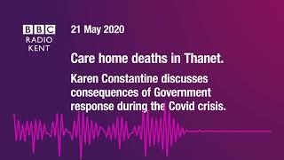 Coronavirus care home deaths in Thanet.