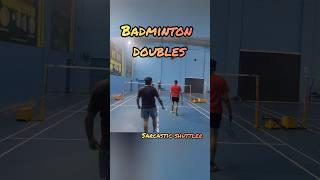 Badminton doubles rally| Badminton doubles match| sarcastic shuttler| Gaurav bharti #badminton #bwf