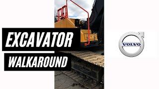 Volvo Excavator Walkaround - Features and Functions