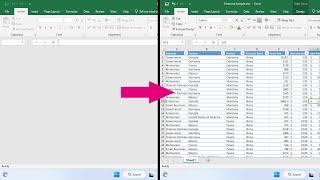 Excel Data not Showing - How to fix it