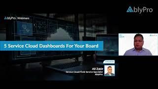 5 Service Cloud Dashboards For Your Board | #Webinar #AblyPro