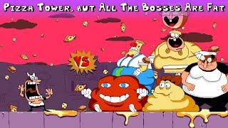 Perman: Pizza Tower, But All The Bosses Are Fat...