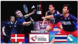 Superb! Kittinupong Kedren/Dechapol Puavaranukroh vs Kjaer/Sogaard | Badminton