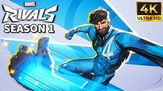 Mr Fantastic Gameplay (No Commentary) | Marvel Rivals Season 1 (4k)